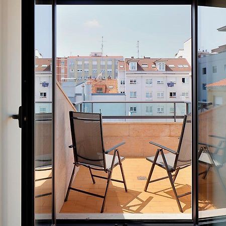 Atico Con Terraza, Vistas Al Mar Y Parking En Playa De S Lorenzo Хихон Экстерьер фото