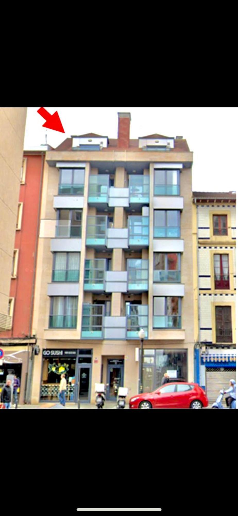 Atico Con Terraza, Vistas Al Mar Y Parking En Playa De S Lorenzo Хихон Экстерьер фото